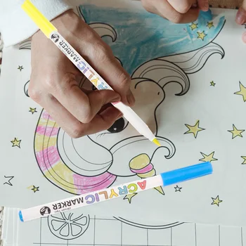 Дръжка за Детски Водоустойчив маркер, Определени за албуми Пластмасови Маркери Детска рисунка