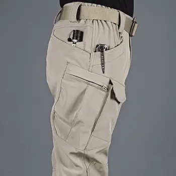 Мъжки тактически панталони Летни Тънки x7 за печатите, дебнещ разтеглив улични бойни панталони за военни ентусиаст